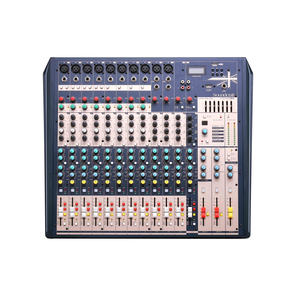 Mixer Soundcarft NANO M16 