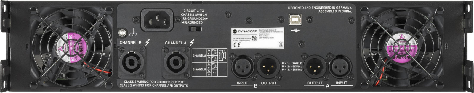 Power công suất Dynacor L3600FD