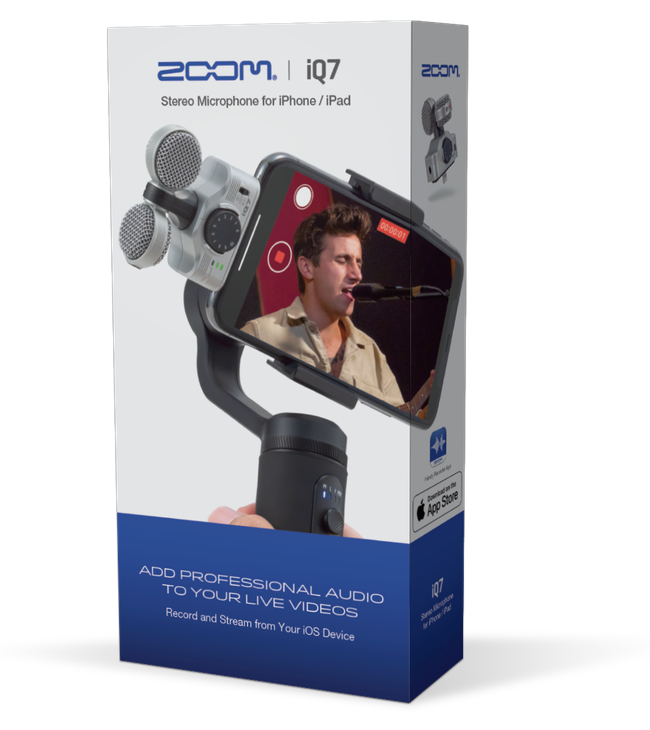 Micro thu âm Zoom IQ7
