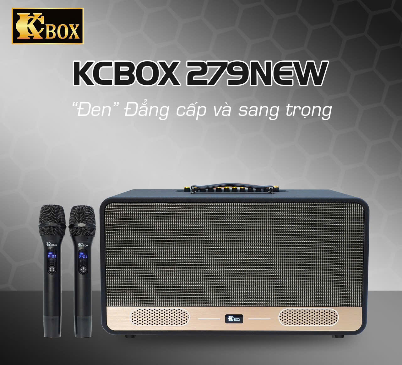 Loa sách tay karaoke KCBOX KC279 NEW