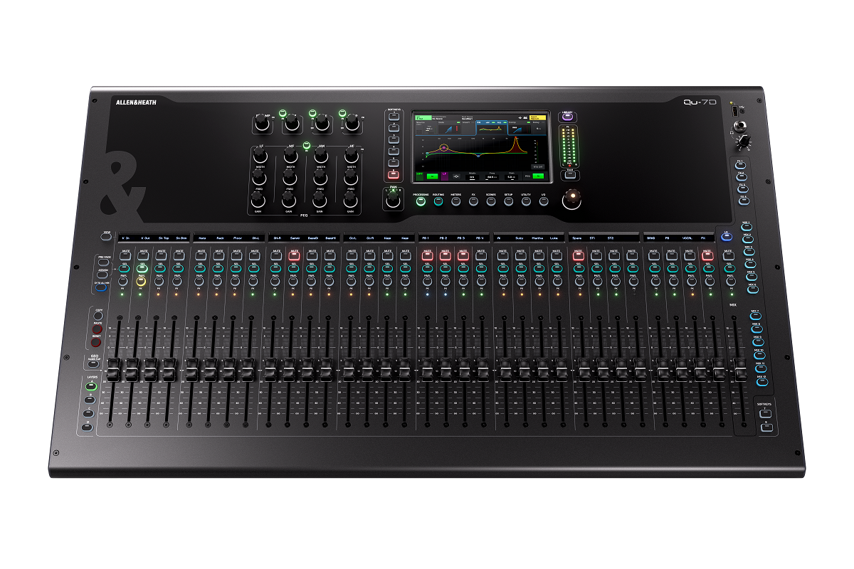 Mixer Digital Allen Heath Qu-7D