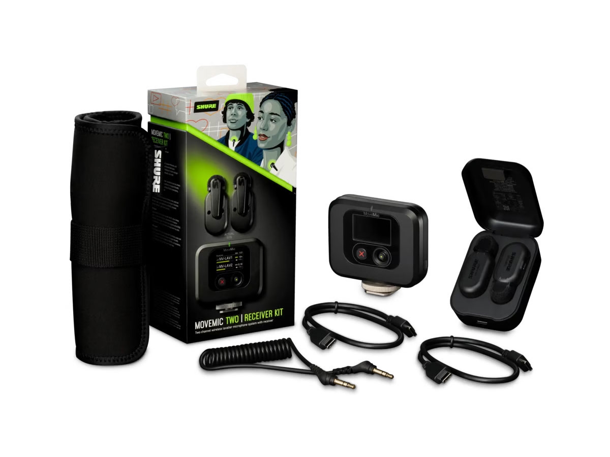 Micro máy Quay Shure MV-TWO-KIT-Z6