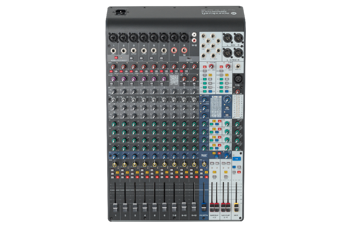 Mixer 12 kênh Soundcraft Signature Plus 12 Mixer 12 kênh Soundcraft Signature Plus 12