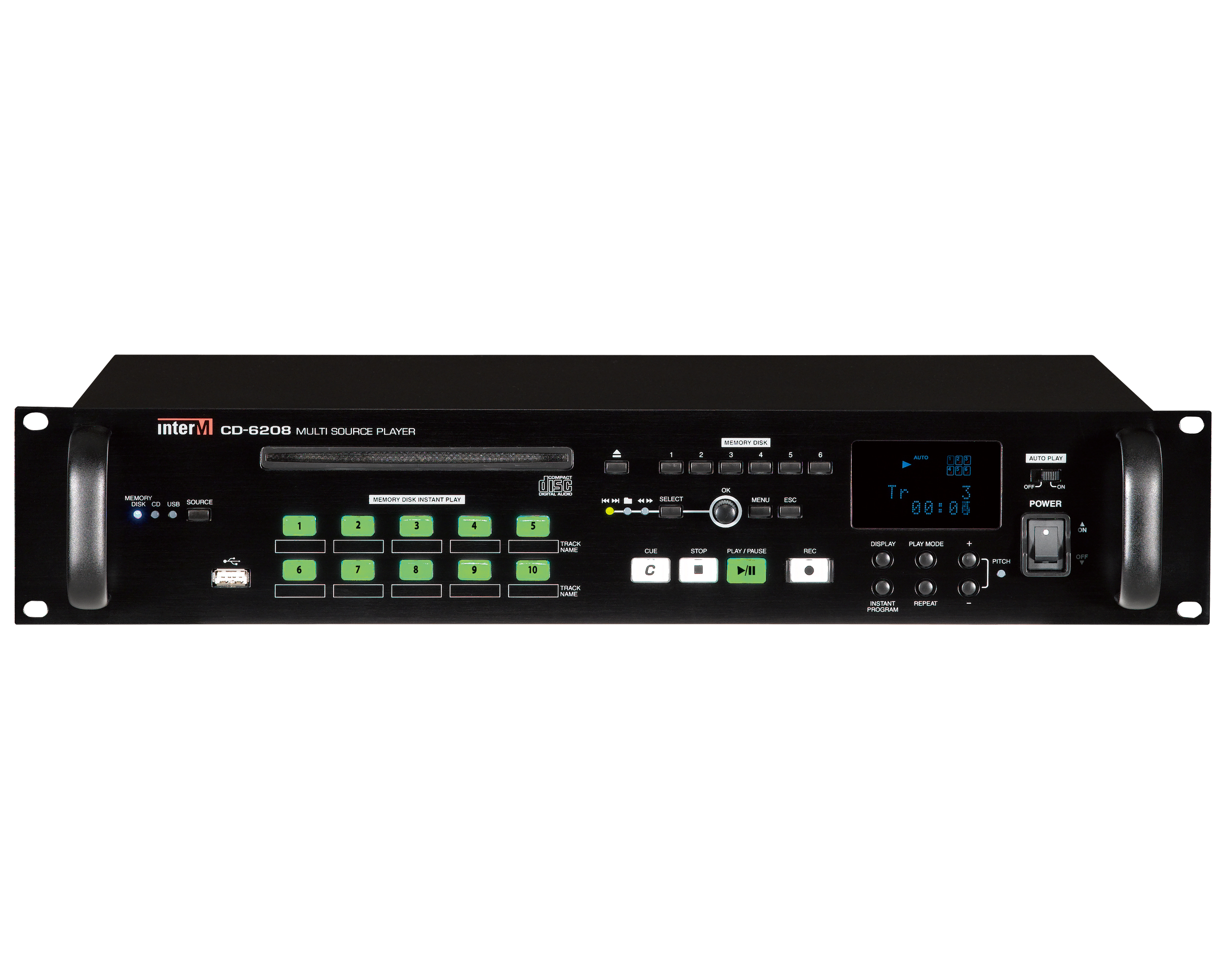 Đầu phát nhạc nền Inter-M CD-6208