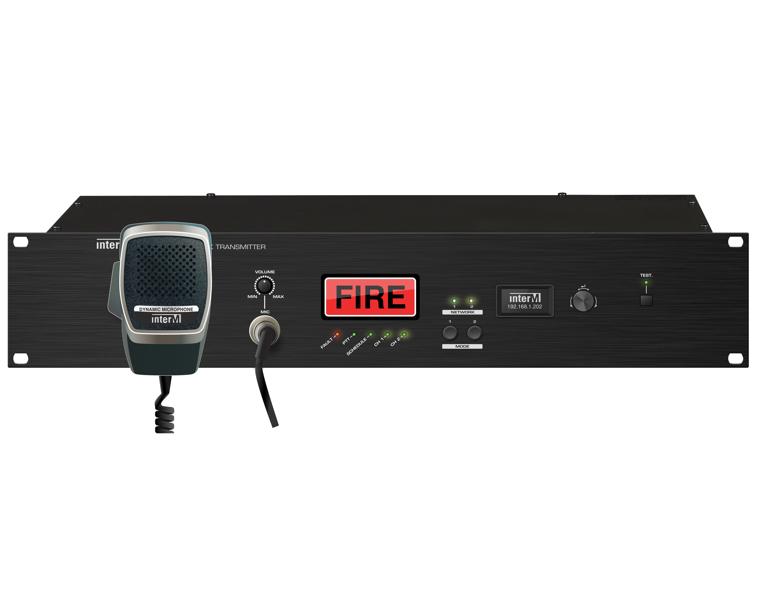 Bộ truyền tín hiệu qua mạng Inter-M IPA-T10