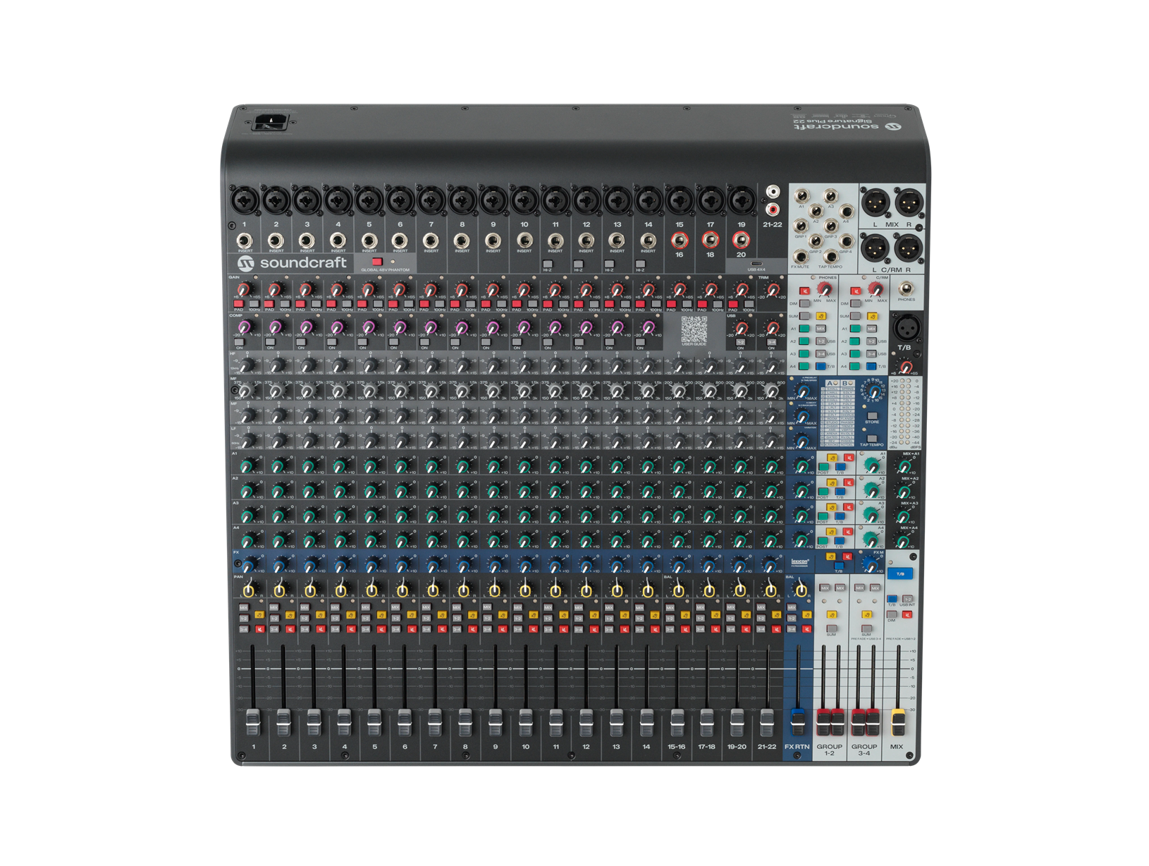 Mixer 22 kênh Soundcraft Signature Plus 22