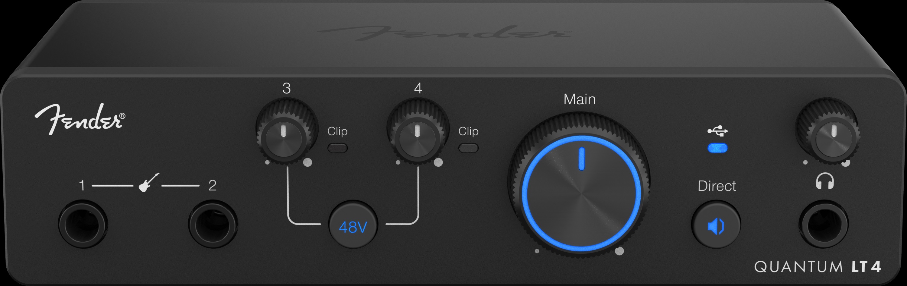 Soundcard thu âm Fender Quantum LT 4 USB-C