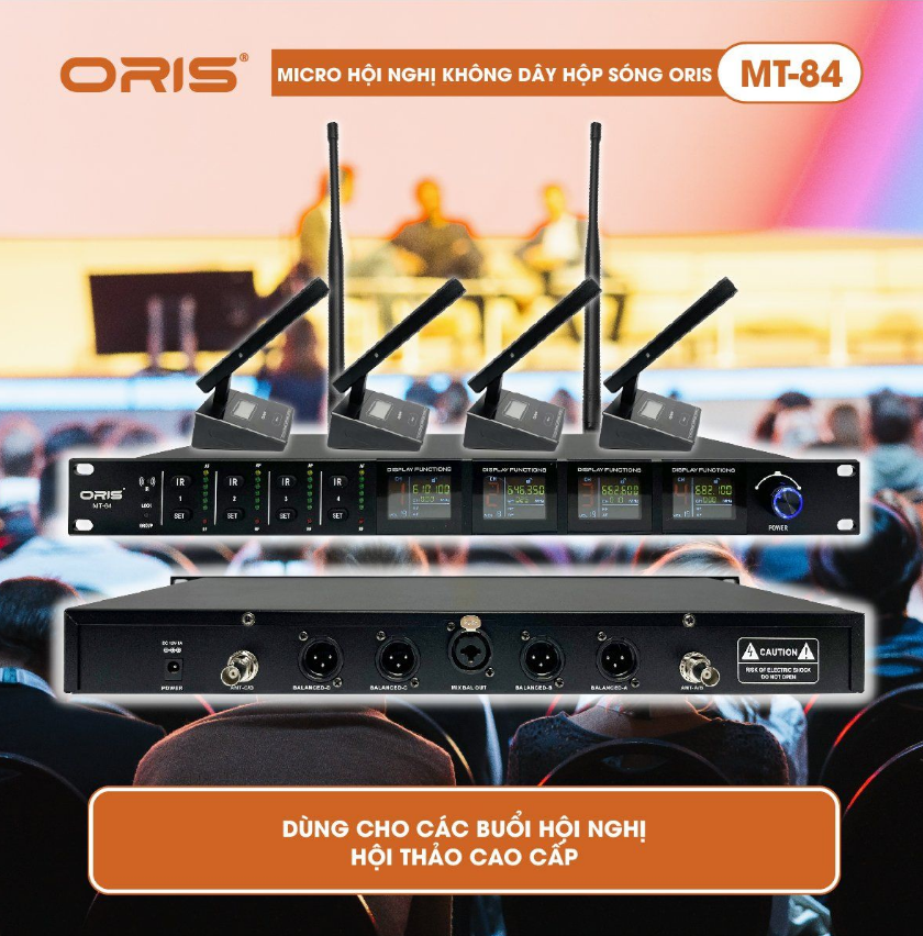  Micro hội nghị đa hướng 4 mic ORIS MT 84
