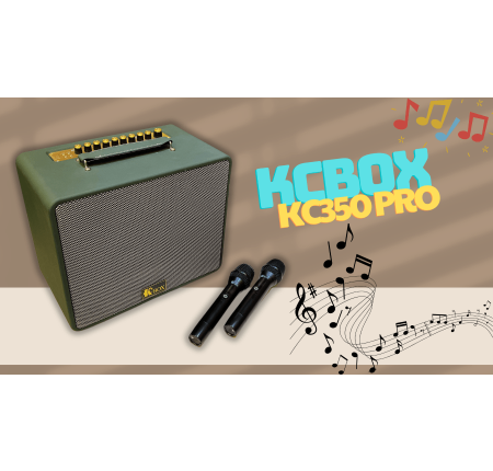 Loa karaoke sách tay KCBOX KC350 PRO
