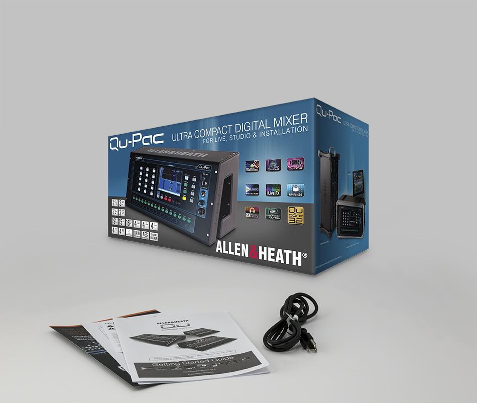 Mixer digital Allen-Head QU-PAC