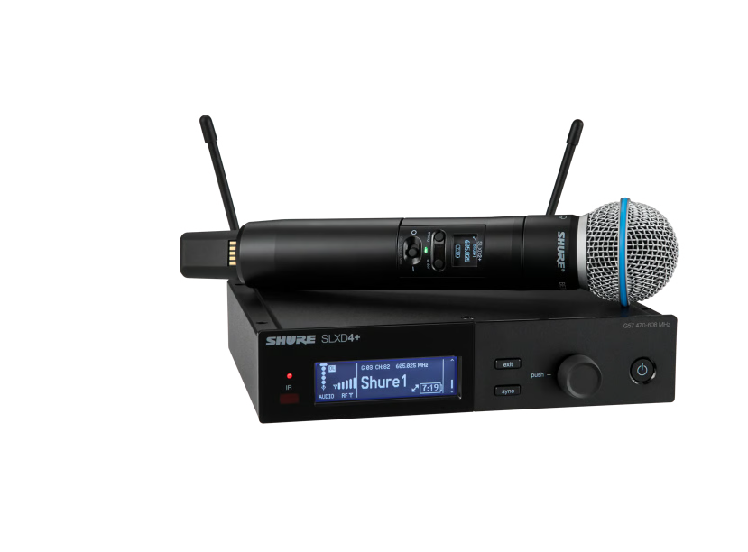 Micro không dây 1 tay mic Shure SLXD24+/B58