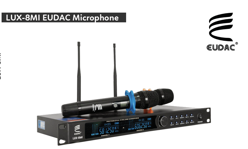 Micro không dây EUDAC LUX-8MI