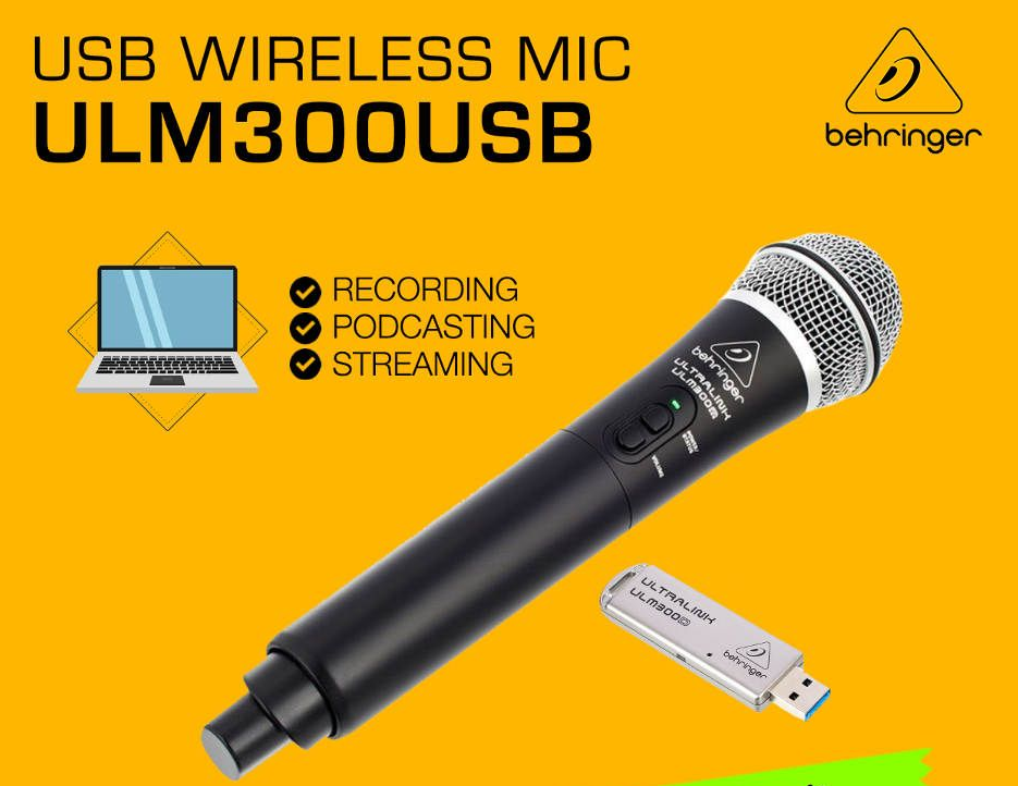 Microphone không dây Behringer ULM300USB